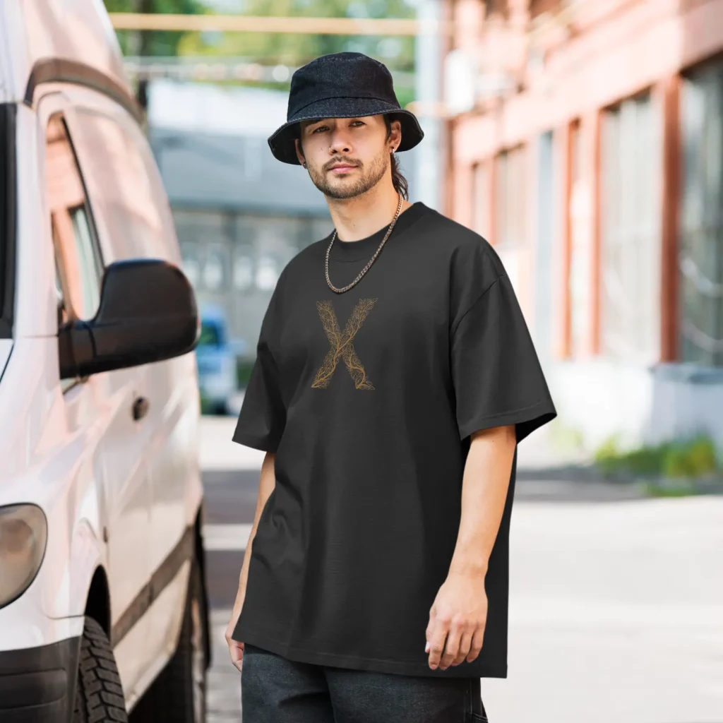 T-SHIRT OVERSIZE DÉLAVÉ X-TREE